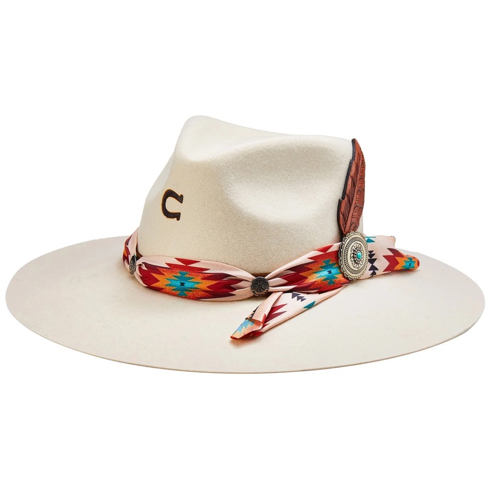Charlie 1 Horse Wanted Collection Navajo Felt Hat